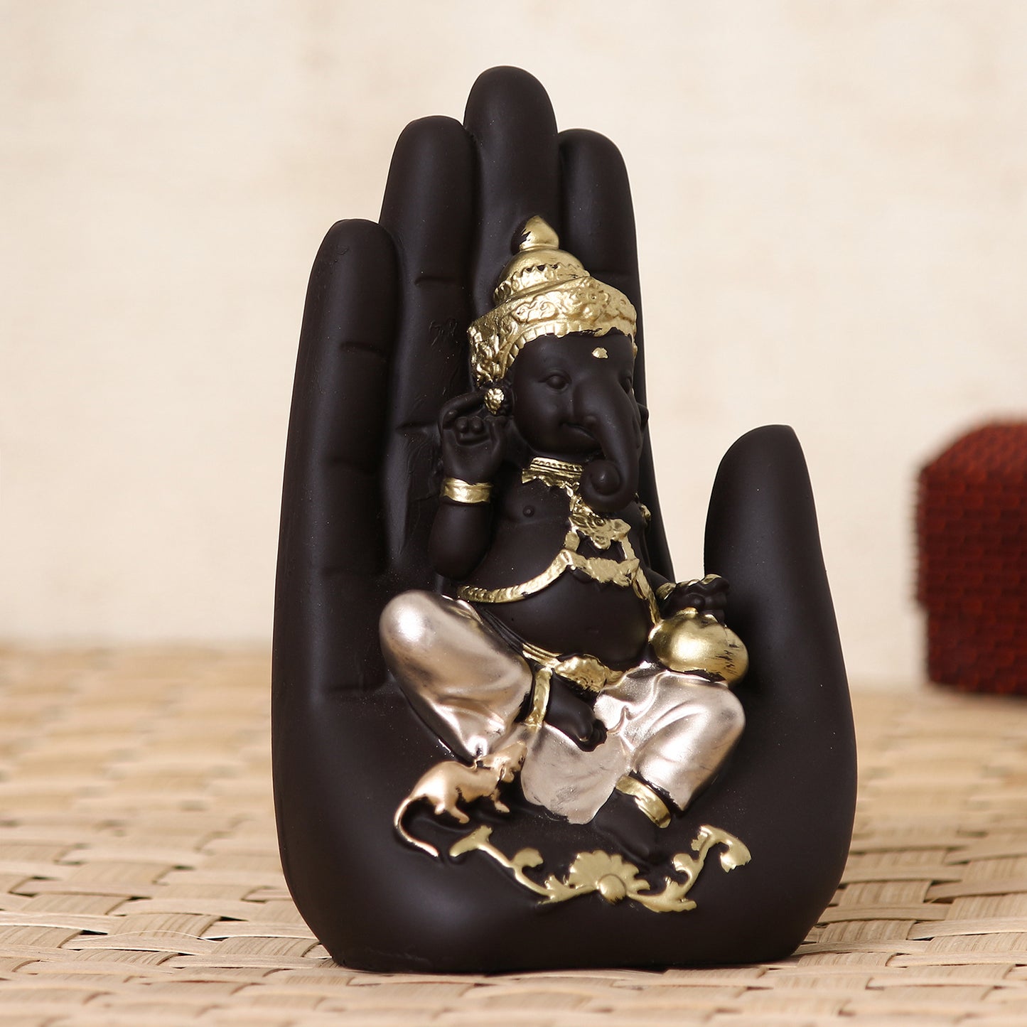 Handcrafted Palm Ganesha