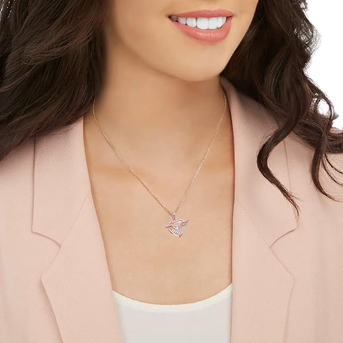 Heart With Wings Necklace