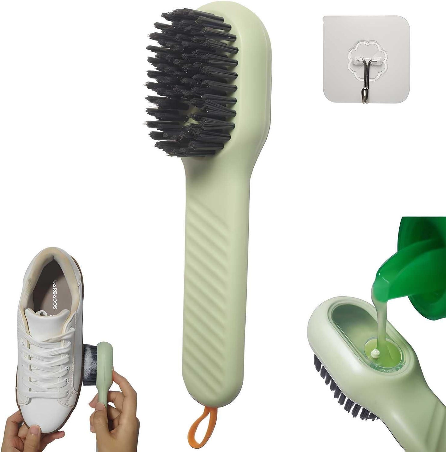 Multifunctional Shoe Polishing Brush – Dual-Sided Shoe Cleaner for Leather