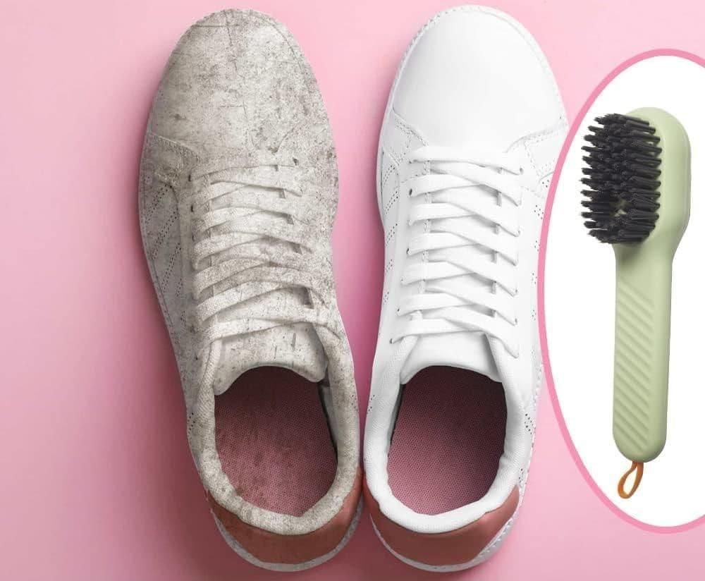 Multifunctional Shoe Polishing Brush – Dual-Sided Shoe Cleaner for Leather