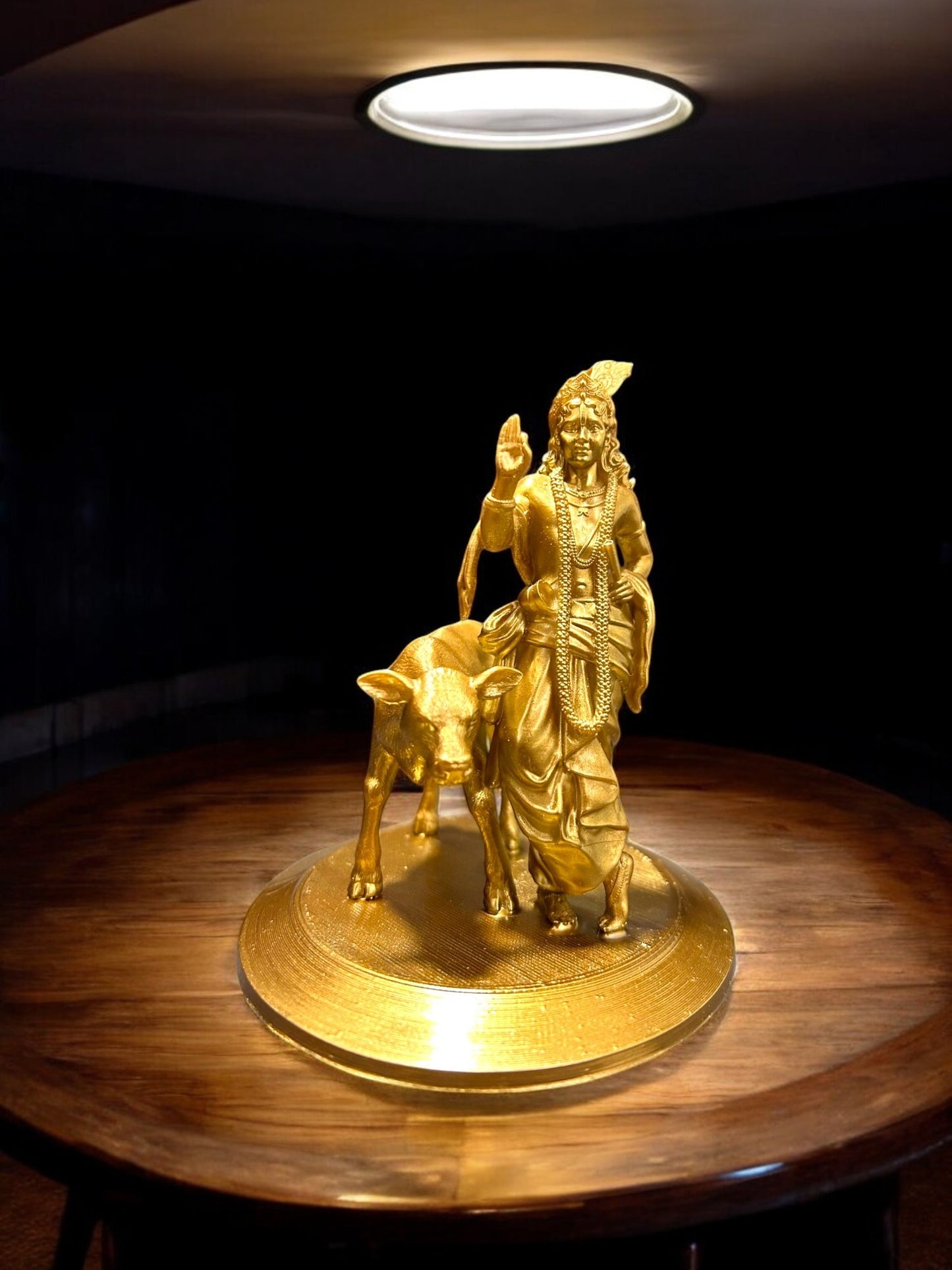 Lord Krishna with Cow