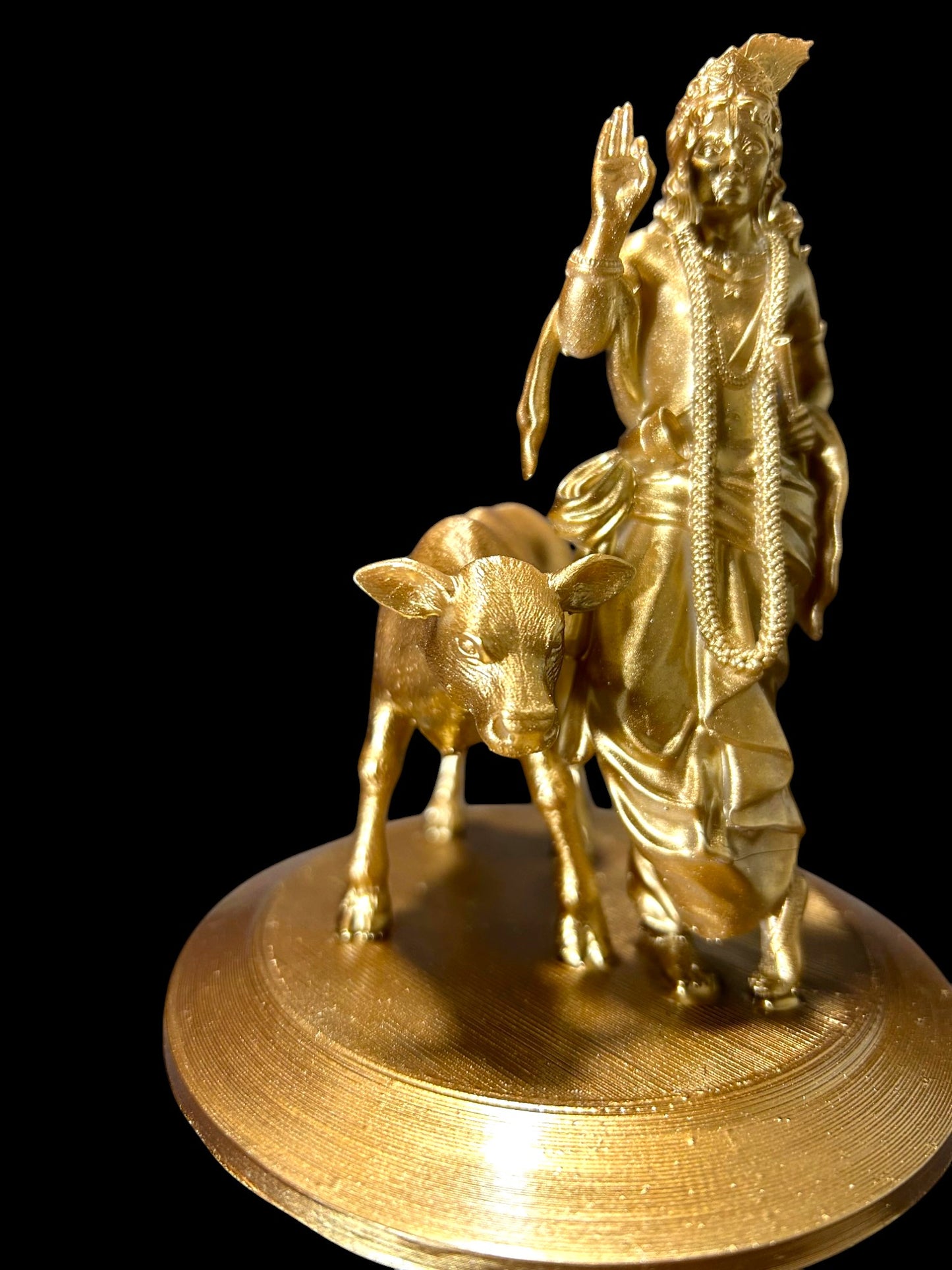 Lord Krishna with Cow