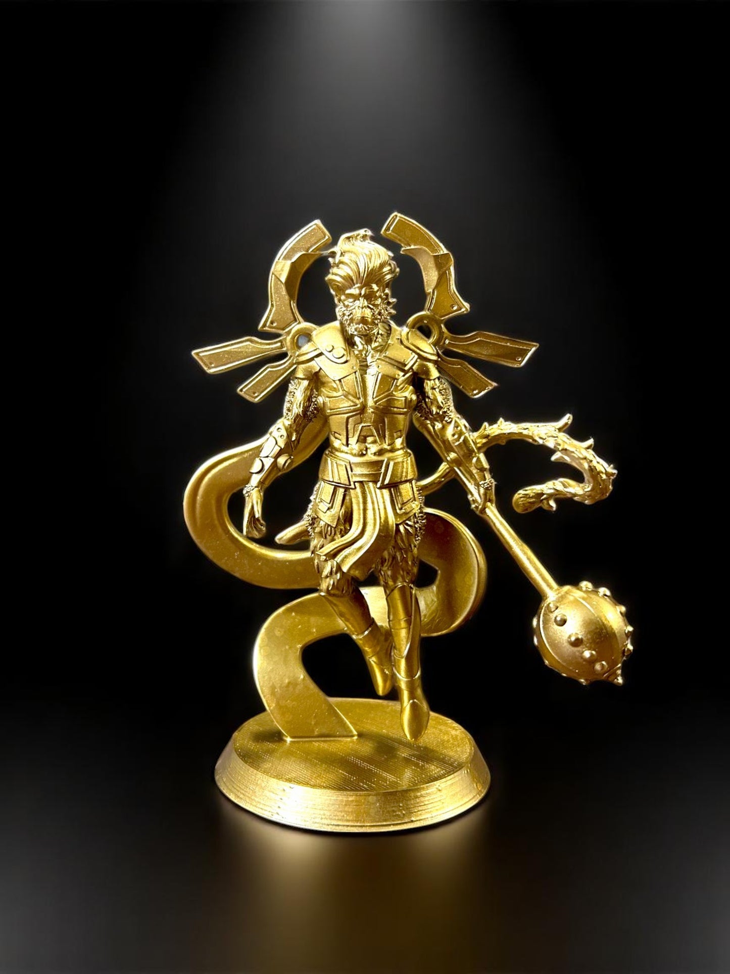 Lord Hanuman In Warrior Form
