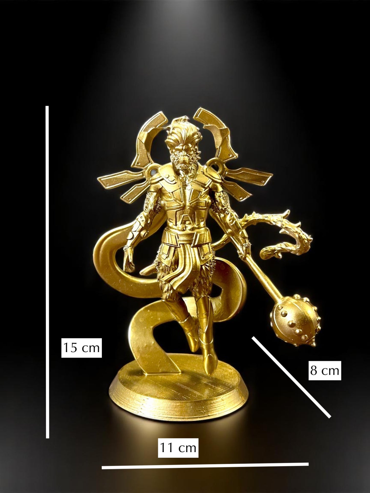 Lord Hanuman In Warrior Form