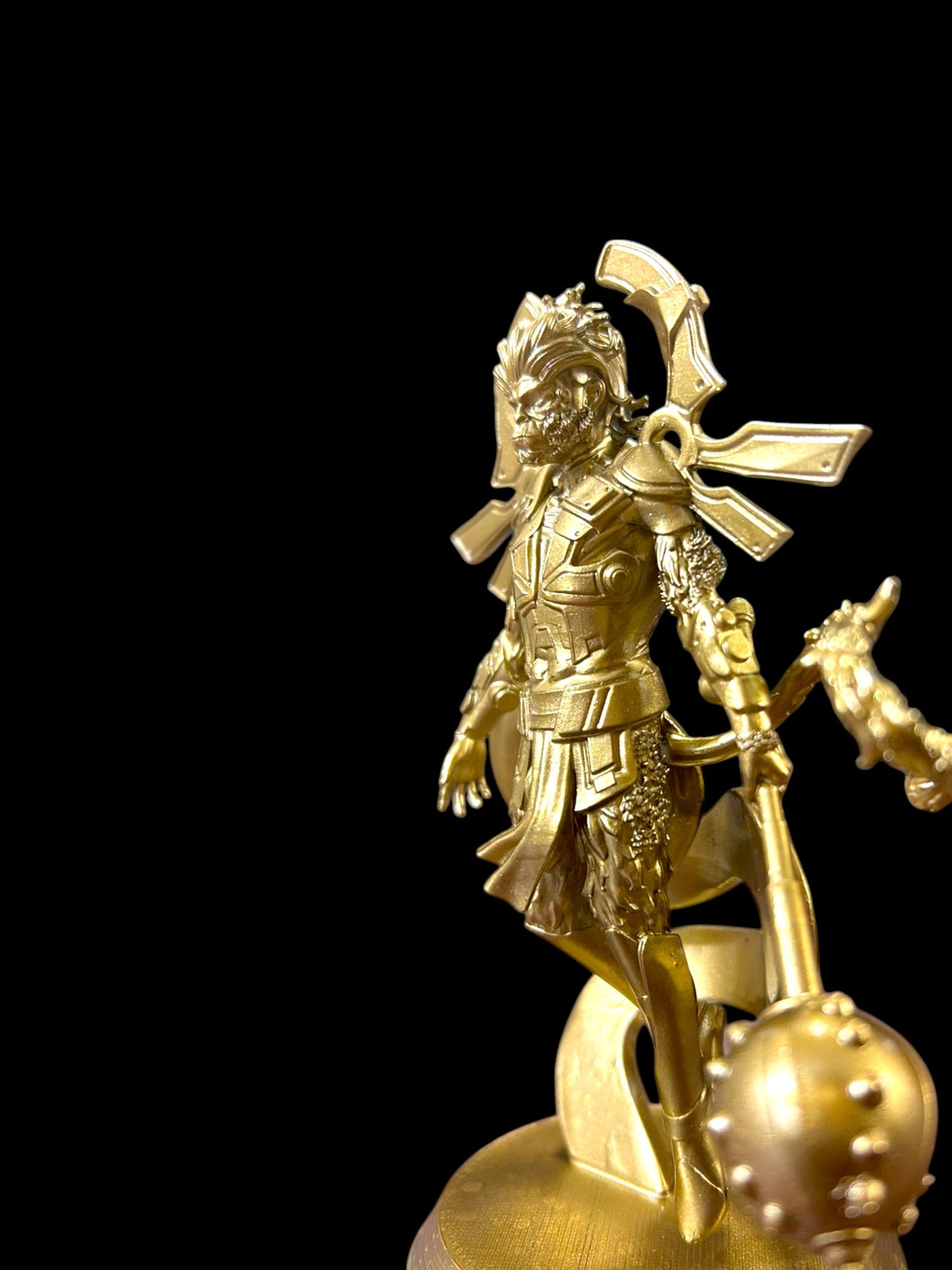 Lord Hanuman In Warrior Form