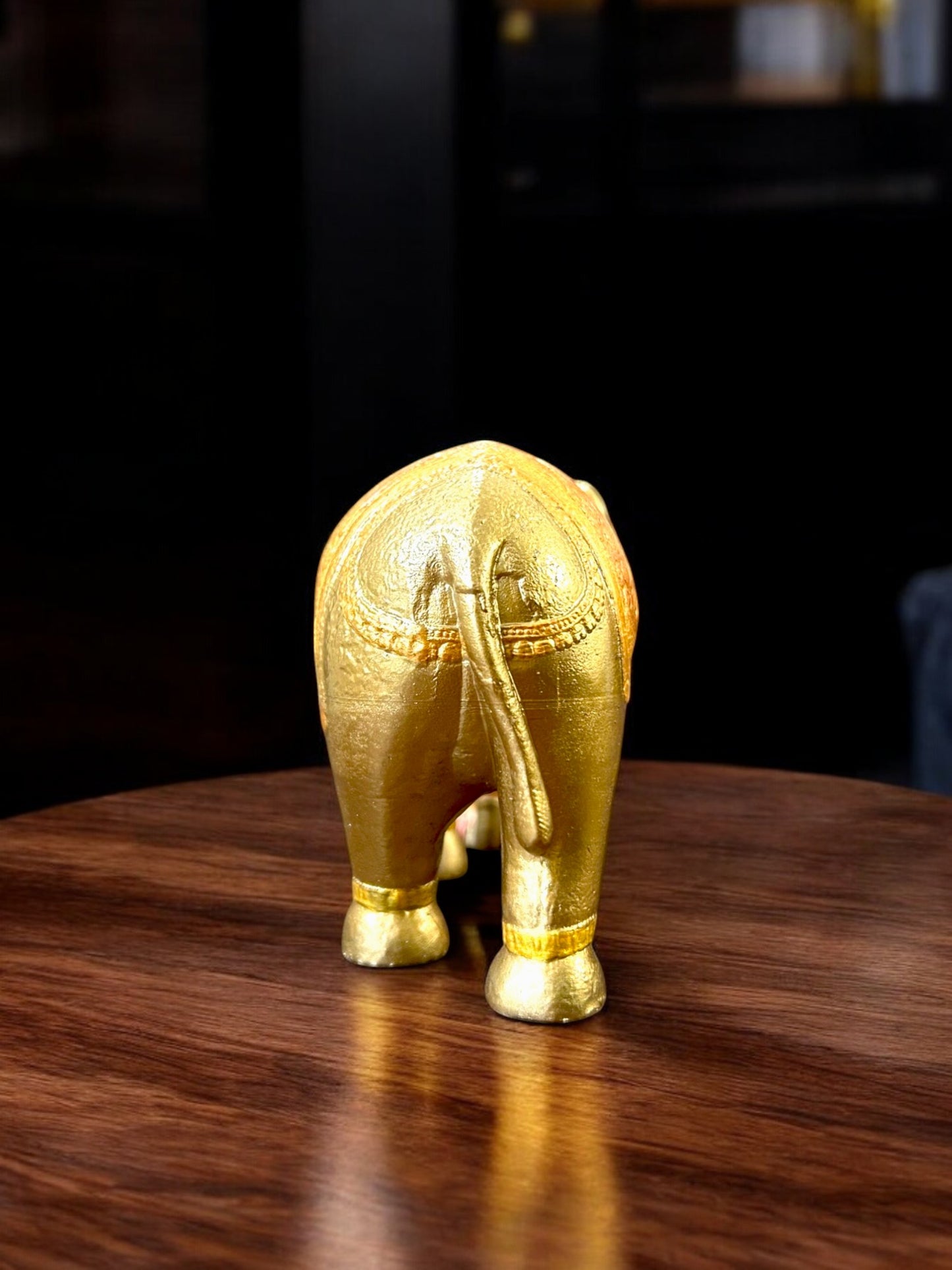 Majestic Indian Elephant Figurine