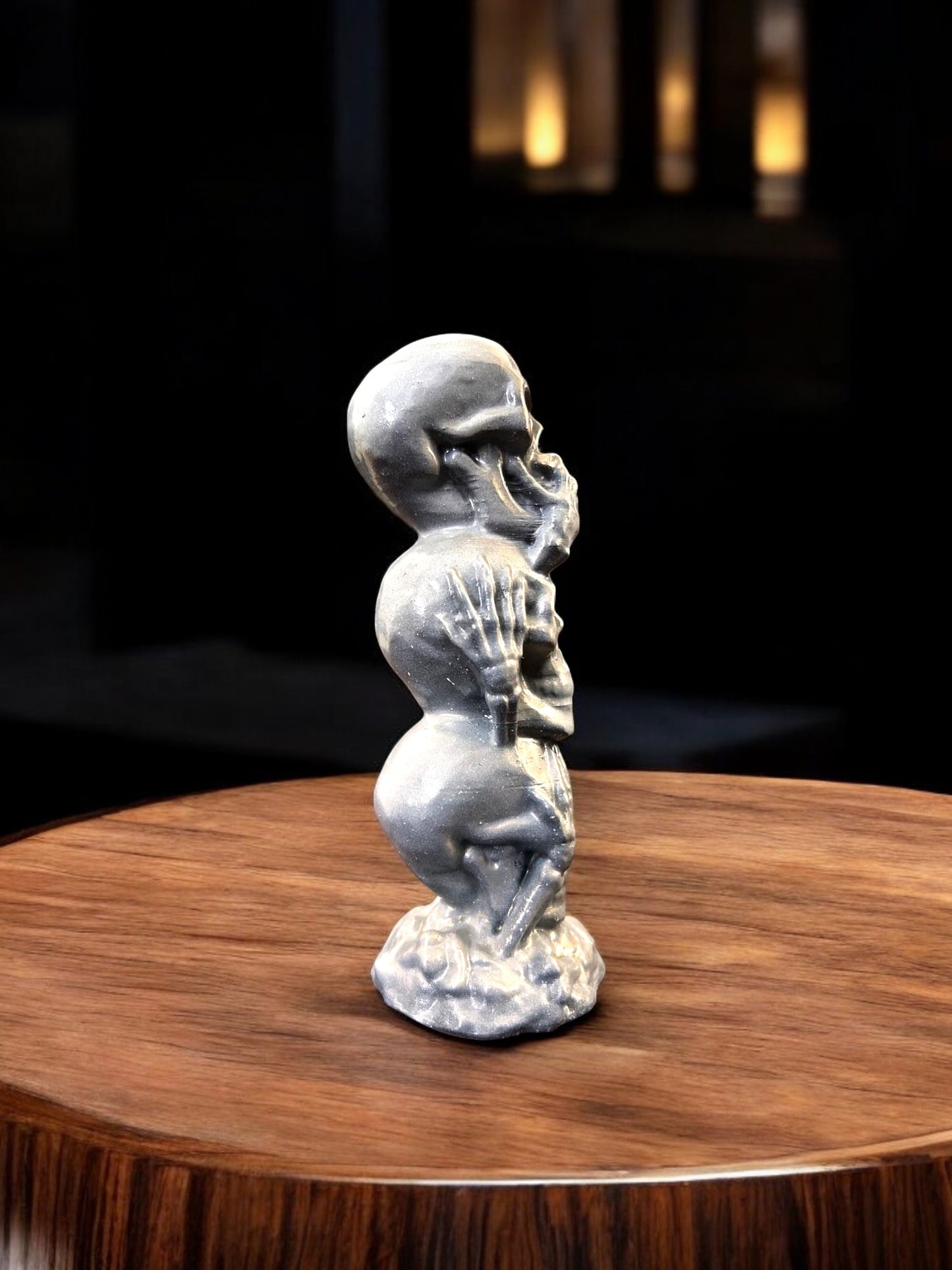 Stacked Skulls Paperweight