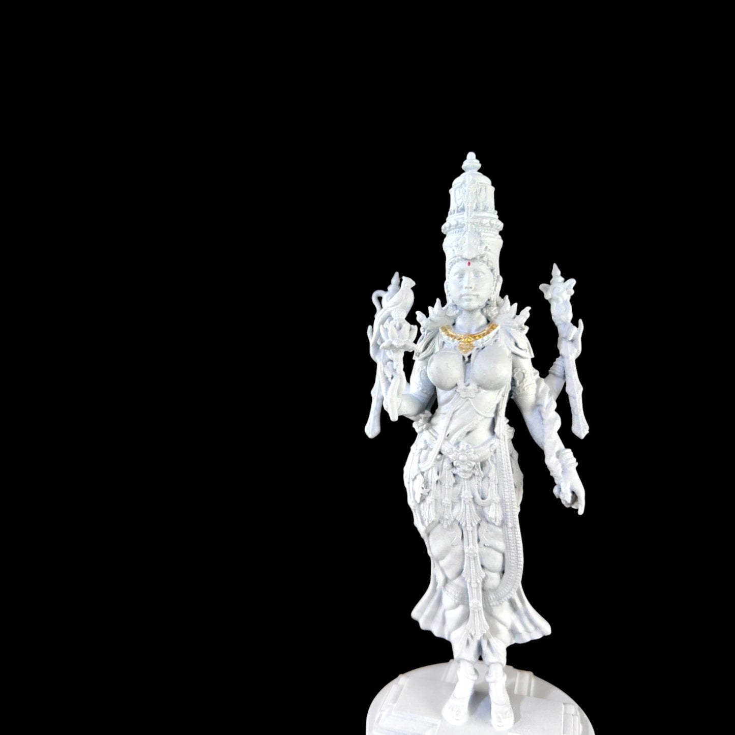 Exquisite Meenakshi Devi Idol – Divine Goddess of Strength, Wisdom & Prosperity | Sacred Home & Temple Decor