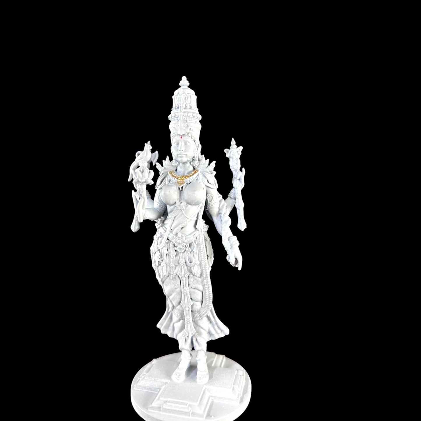Exquisite Meenakshi Devi Idol – Divine Goddess of Strength, Wisdom & Prosperity | Sacred Home & Temple Decor