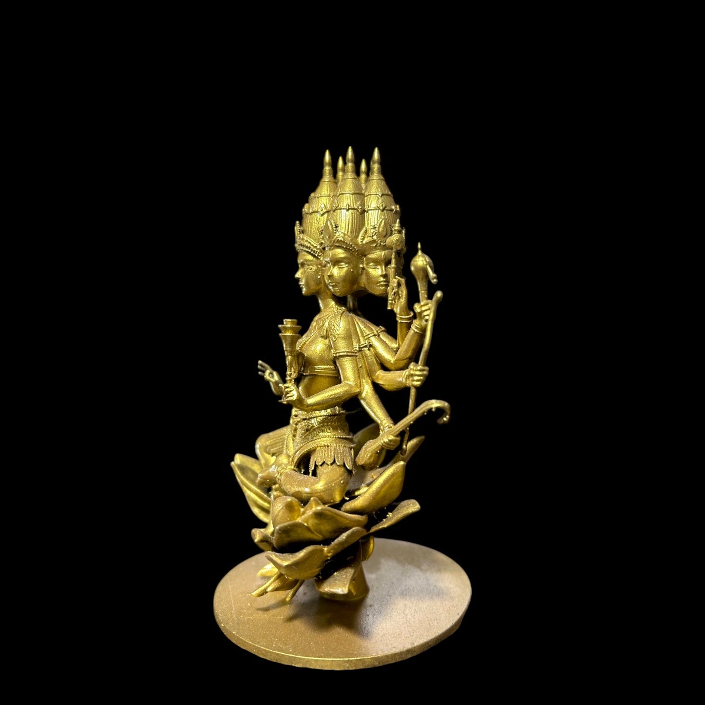 Gayatri Maa Idol for Home Temple | Divine Goddess Statue for Spiritual Decor & Puja
