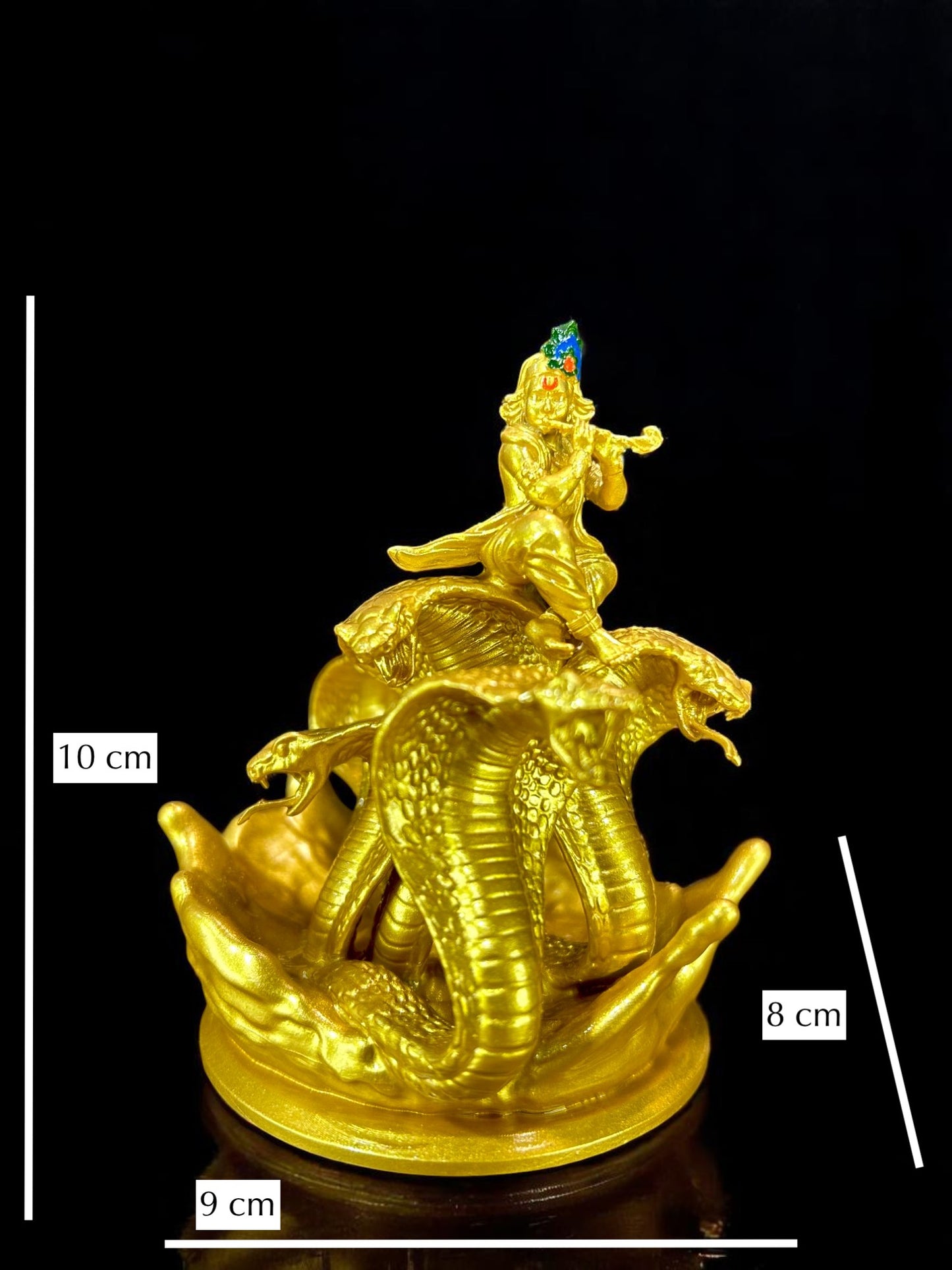 Lord Krishna Dancing on Kaliya Nag