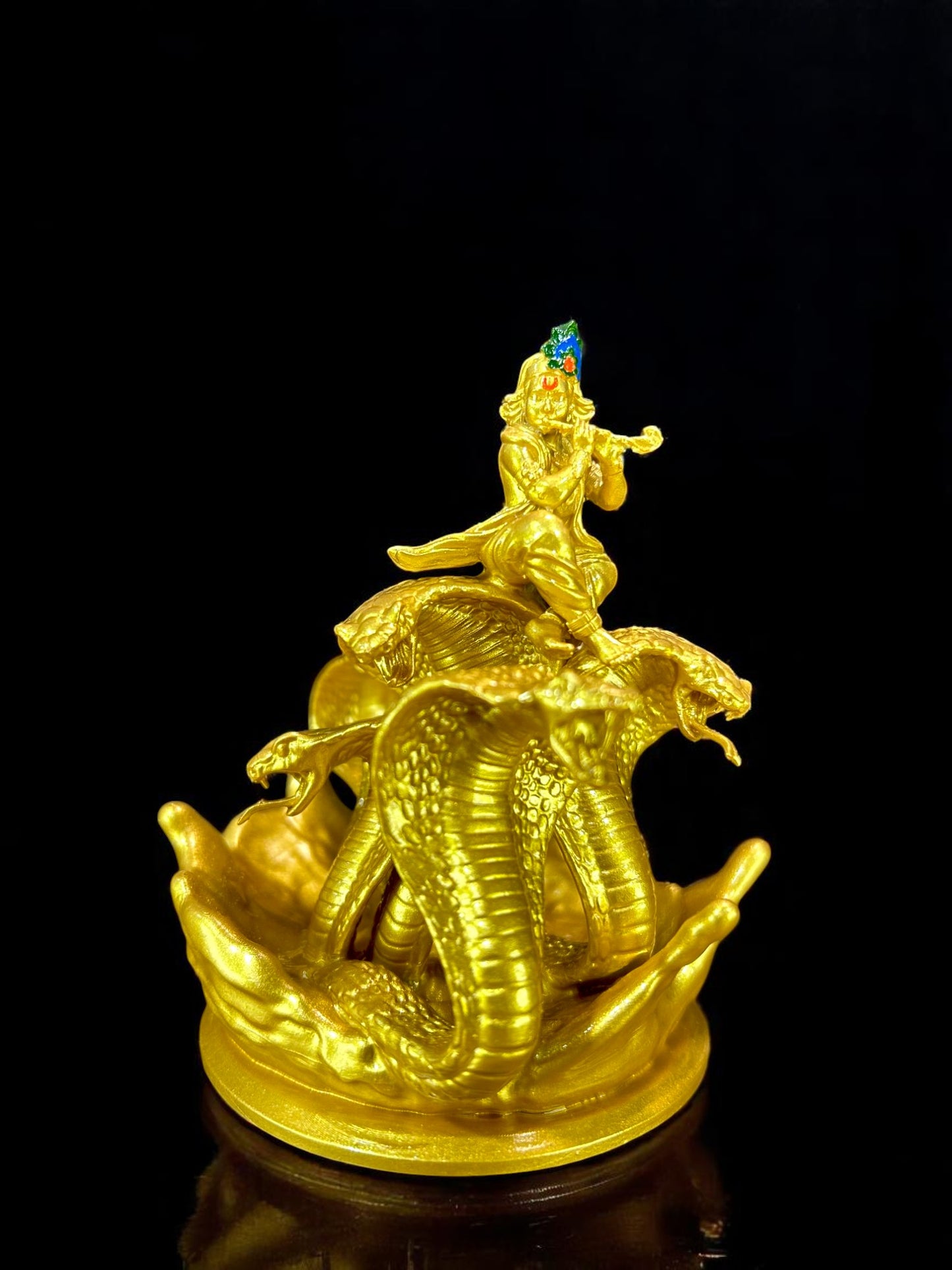 Lord Krishna Dancing on Kaliya Nag