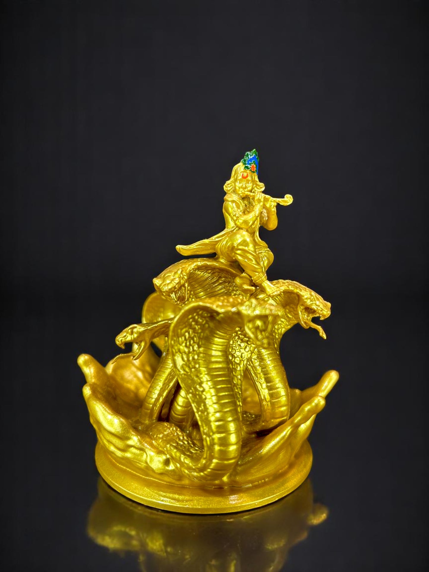 Lord Krishna Dancing on Kaliya Nag