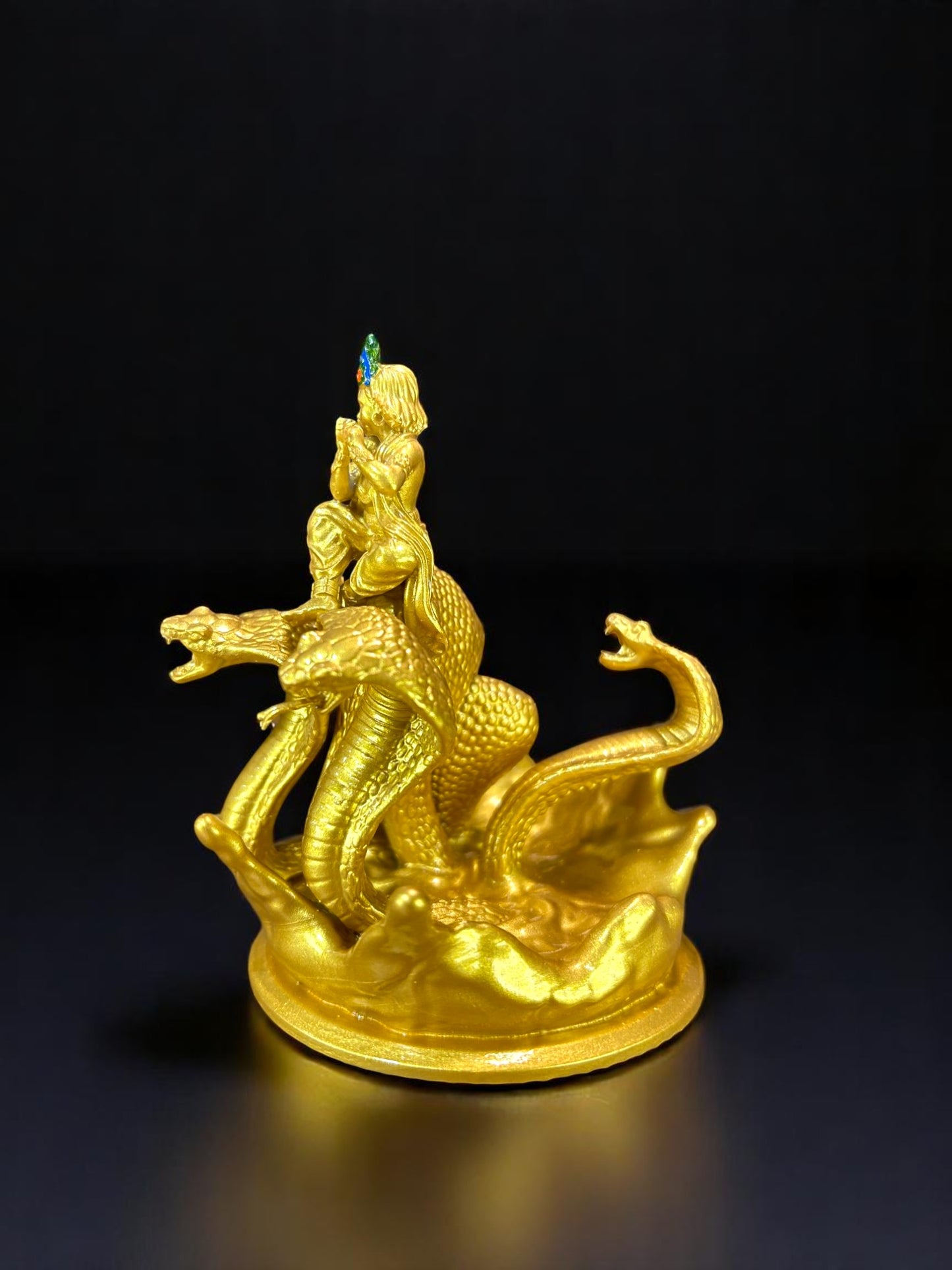 Lord Krishna Dancing on Kaliya Nag