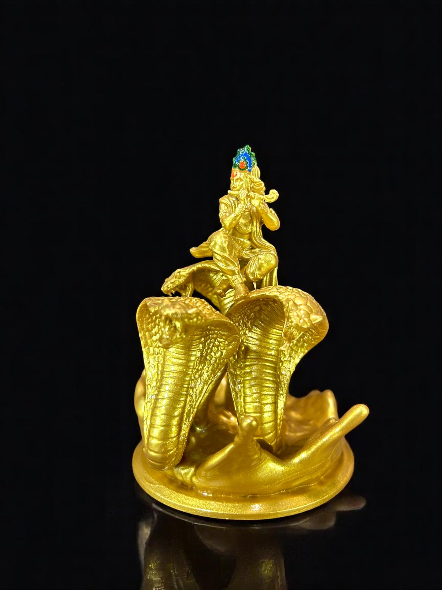 Lord Krishna Dancing on Kaliya Nag