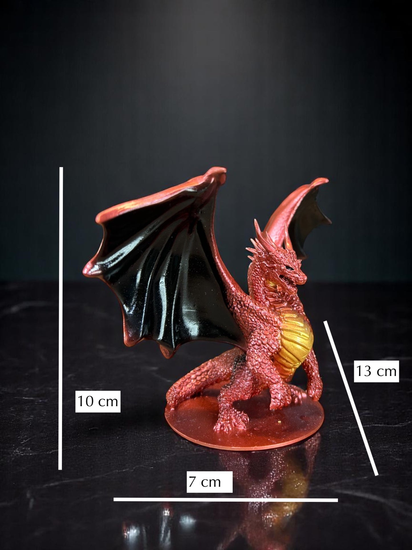 Red Dragon Figurine
