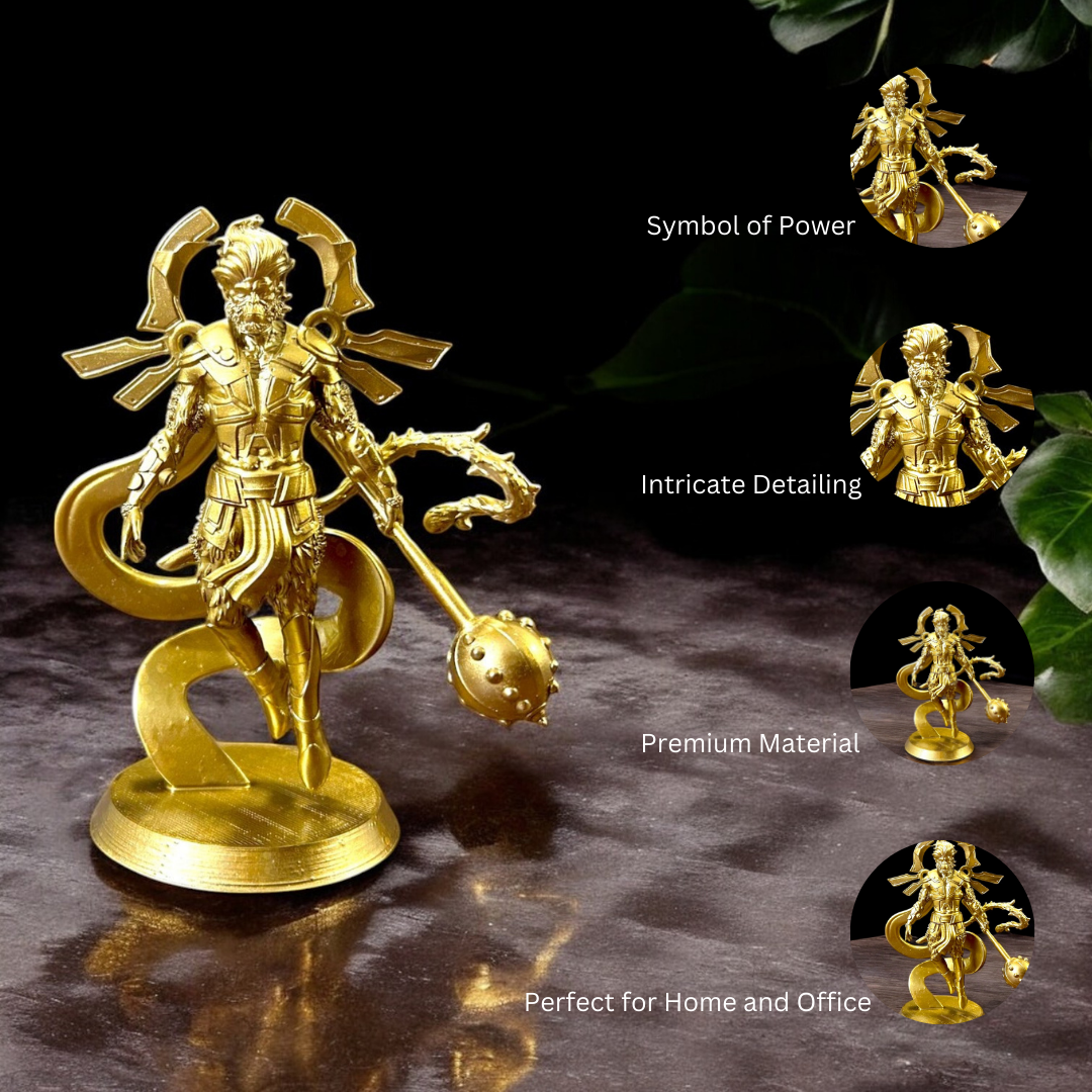 Lord Hanuman In Warrior Form