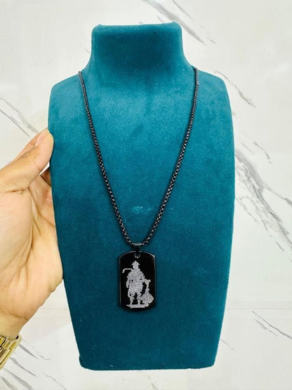 Hanuman Chalisa Pendant with Chain