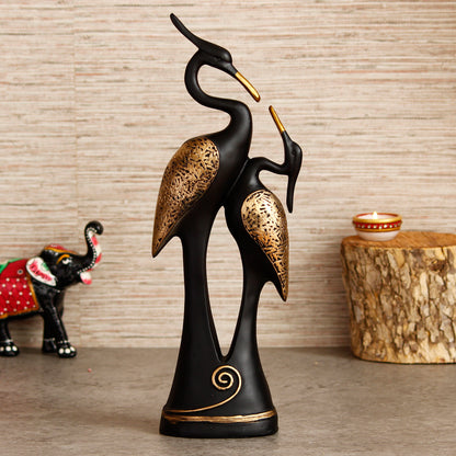 Black Loving Swan Couple