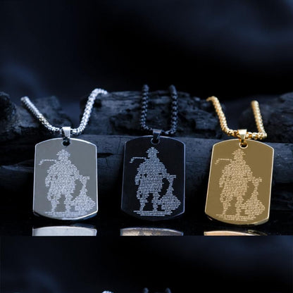 Hanuman Chalisa Pendant with Chain