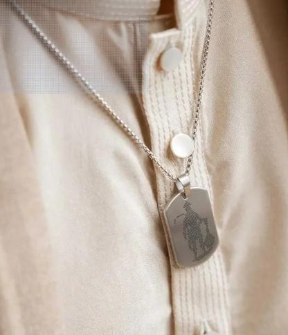 Hanuman Chalisa Pendant with Chain