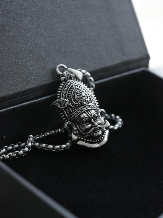 Khatu Shyam Maharaj Pendant with Chain