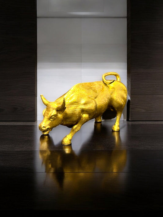 Charging Bull Figurine | Bull Sculpture | Vastu| Home Decor | Gifts|