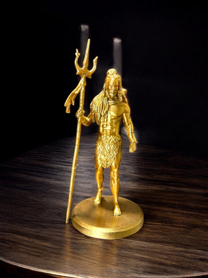 Divine Lord Shiva Idol with Trishul