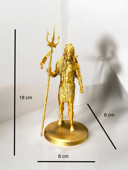 Divine Lord Shiva Idol with Trishul
