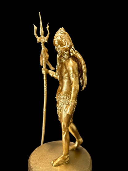 Divine Lord Shiva Idol with Trishul
