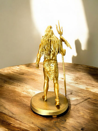 Divine Lord Shiva Idol with Trishul