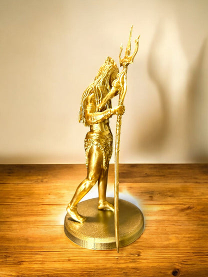 Divine Lord Shiva Idol with Trishul