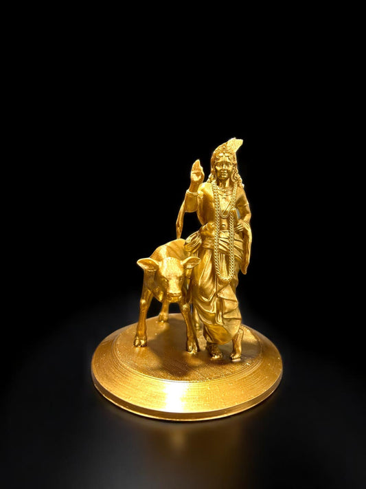 Lord Krishna with Cow