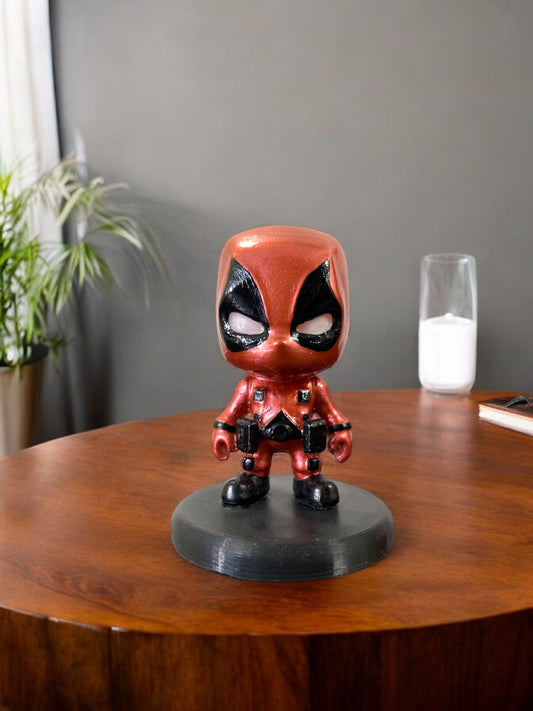 Mini Superhero Bobblehead Figurine | Deadpool Figurine |