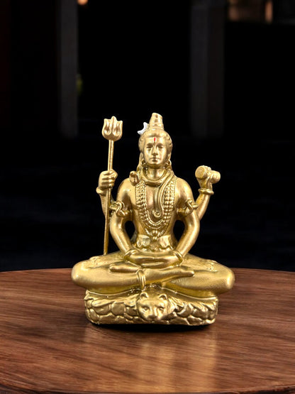 Meditating Lord Shiva Idol