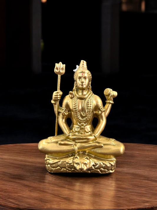 Meditating Lord Shiva Idol |The Embodiment of Power, Meditation, and Transformation
