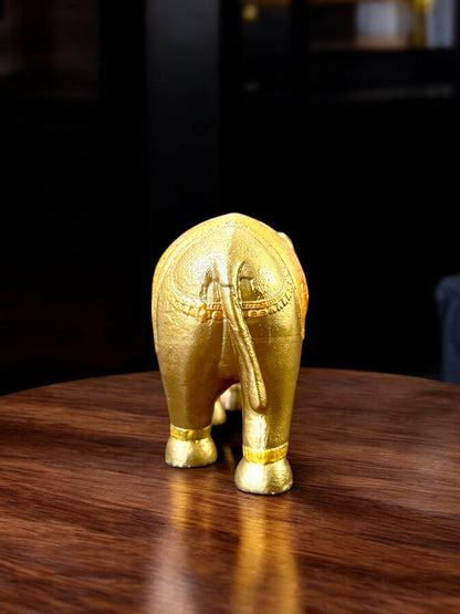 Majestic Indian Elephant Figurine