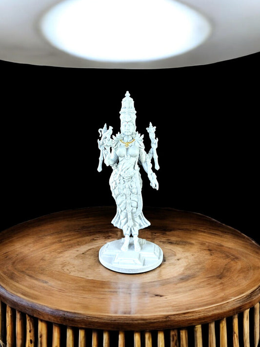 Exquisite Meenakshi Devi Idol – Divine Goddess of Strength, Wisdom & Prosperity | Sacred Home & Temple Decor