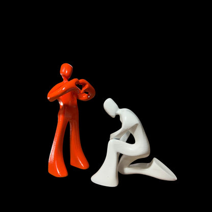 The Proposal” – Romantic Couple Resin Figurine Set