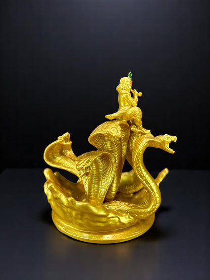Lord Krishna Dancing on Kaliya Nag