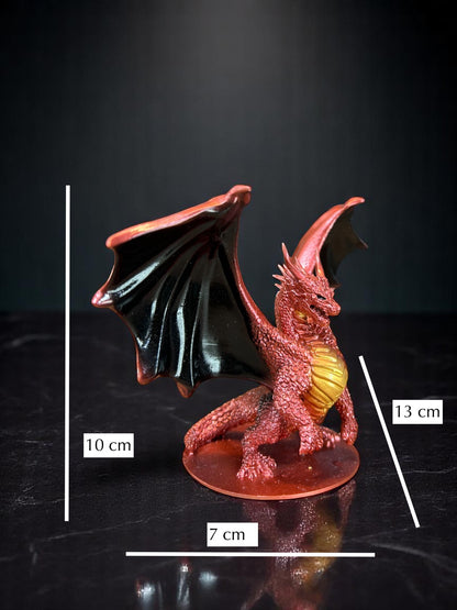Red Dragon Figurine