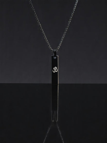 Spiritual Om Pendant Necklace for Men