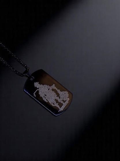 Hanuman Chalisa Pendant with Chain