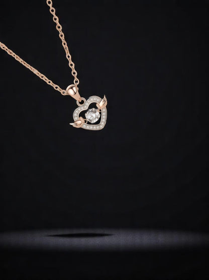 Heart With Wings Necklace