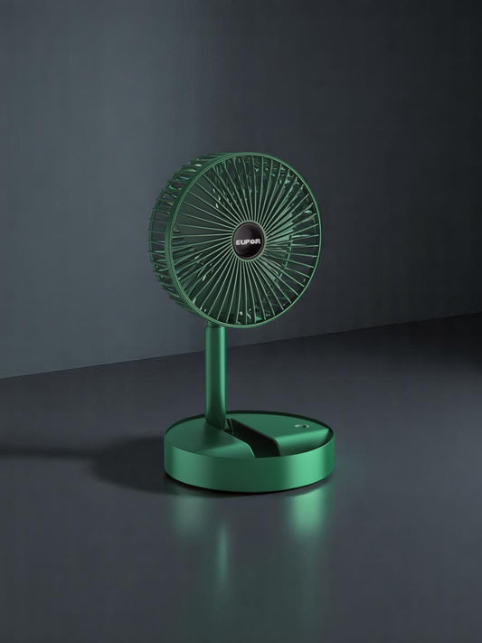 Adjustable Height Telescopic Rechargeable Standing Fan