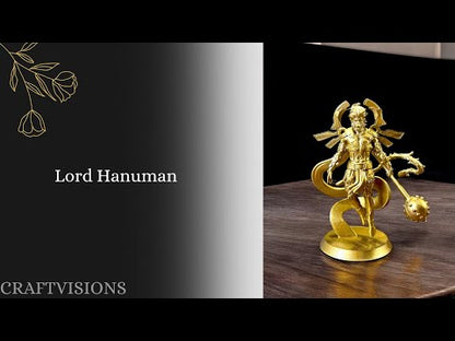 Lord Hanuman In Warrior Form