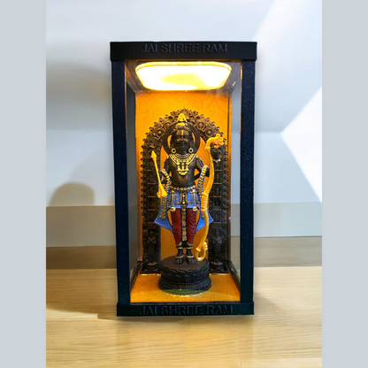 Ram lalla Idol with Illuminated case